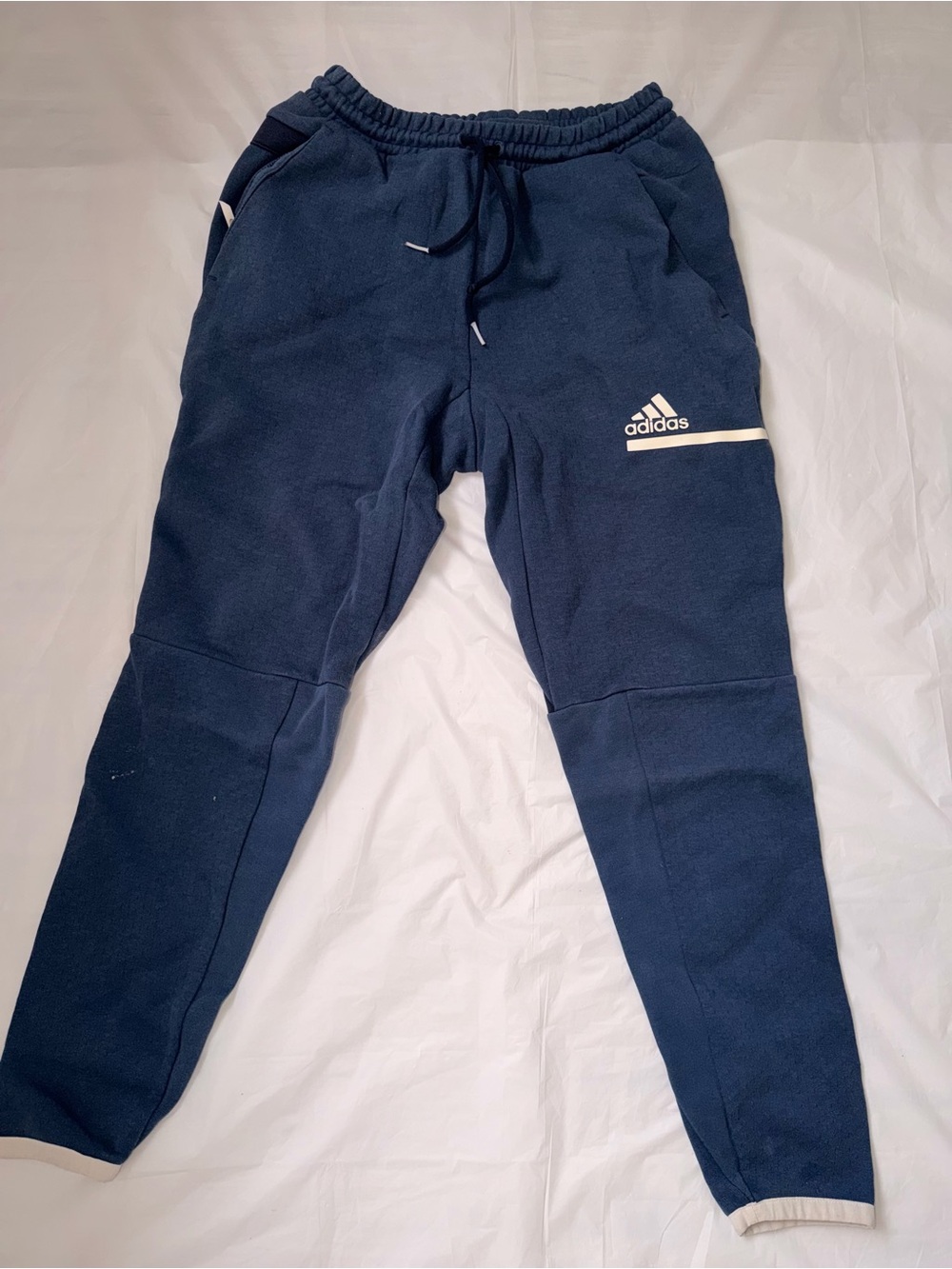 adidas Navy Blue Men's Jogger Sweatpants